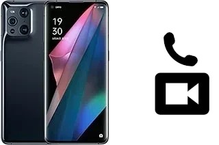 Passez des appels vidéo avec un Oppo Find X3 Pro