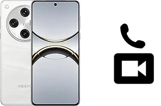 Passez des appels vidéo avec un Oppo Find X8 Pro
