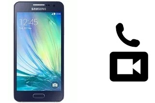 Passez des appels vidéo avec un Samsung Galaxy A3 Duos