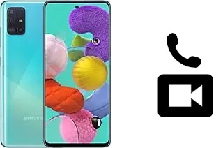 Passez des appels vidéo avec un Samsung Galaxy A51