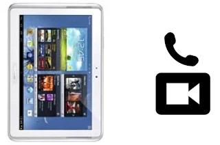 Passez des appels vidéo avec un Samsung Galaxy Note 10.1 N8010