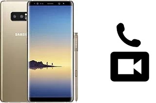 Passez des appels vidéo avec un Samsung Galaxy Note8