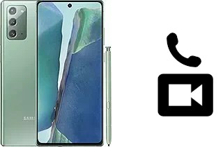 Passez des appels vidéo avec un Samsung Galaxy Note20 5G