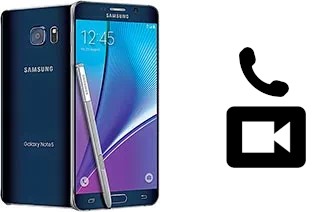 Passez des appels vidéo avec un Samsung Galaxy Note5 Duos