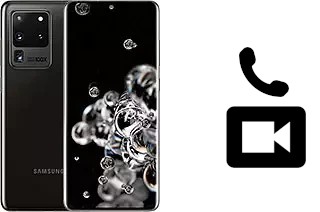 Passez des appels vidéo avec un Samsung Galaxy S20 Ultra
