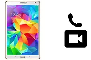 Passez des appels vidéo avec un Samsung Galaxy Tab S 8.4