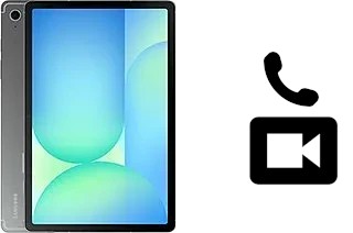 Passez des appels vidéo avec un Samsung Galaxy Tab S10 FE