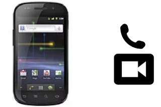 Passez des appels vidéo avec un Samsung Google Nexus S I9023