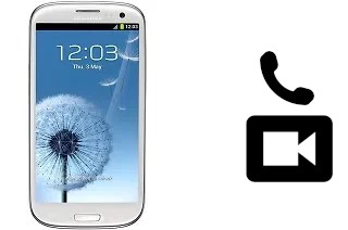 Passez des appels vidéo avec un Samsung I9300I Galaxy S3 Neo