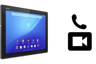 Passez des appels vidéo avec un Sony Xperia Z4 Tablet WiFi