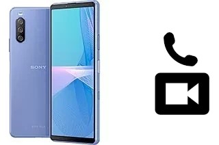 Passez des appels vidéo avec un Sony Xperia 10 III