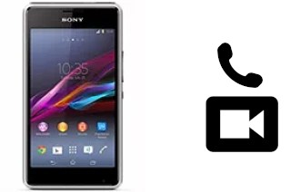 Passez des appels vidéo avec un Sony Xperia E1 II