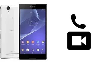 Passez des appels vidéo avec un Sony Xperia T2 Ultra dual