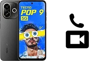 Passez des appels vidéo avec un Tecno Pop 9