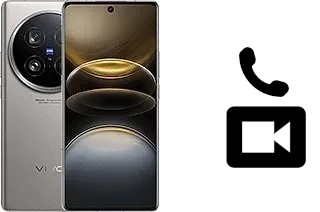 Passez des appels vidéo avec un vivo X100 Ultra