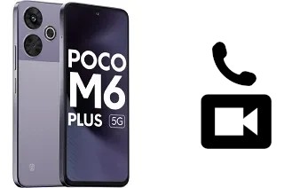 Passez des appels vidéo avec un Xiaomi Poco M6 Plus