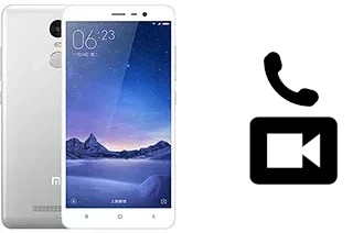 Passez des appels vidéo avec un Xiaomi Redmi Note 3 (MediaTek)