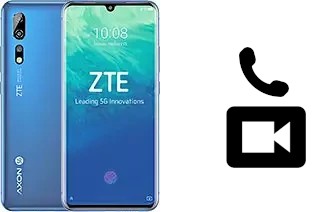 Passez des appels vidéo avec un ZTE Axon 10 Pro 5G