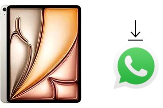 Comment installer WhatsApp dans un Apple iPad Air 13 (2025)