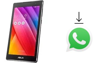 Comment installer WhatsApp dans un Asus Zenpad C 7.0 Z170MG