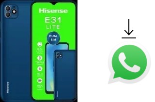 Comment installer WhatsApp dans un HiSense E31 LITE