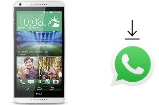 Comment installer WhatsApp dans un HTC Desire 816G dual sim