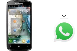 Comment installer WhatsApp dans un Lenovo A390