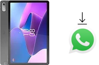 Comment installer WhatsApp dans un Lenovo Tab P11 Gen 2