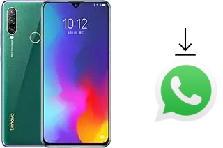 Comment installer WhatsApp dans un Lenovo Z6 Youth