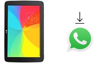 Comment installer WhatsApp dans un LG G Pad 10.1 LTE