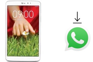 Comment installer WhatsApp dans un LG G Pad 8.3