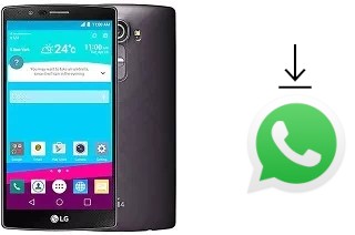 Comment installer WhatsApp dans un LG G4 Dual