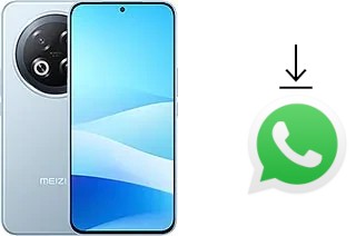 Comment installer WhatsApp dans un Meizu Note 22 Pro