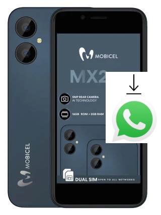 Comment installer WhatsApp dans un Mobicel MX2 Plus