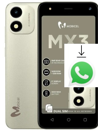 Comment installer WhatsApp dans un Mobicel MX3