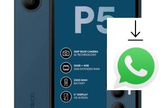 Comment installer WhatsApp dans un Mobicel P5