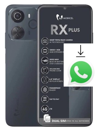 Comment installer WhatsApp dans un Mobicel RX Plus