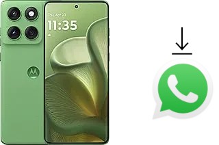 Comment installer WhatsApp dans un Motorola Edge 60