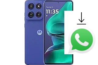 Comment installer WhatsApp dans un Motorola Edge 60 Stylus