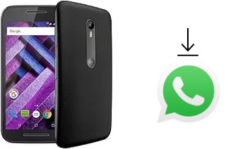 Comment installer WhatsApp dans un Motorola Moto G Turbo