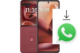 Comment installer WhatsApp dans un Motorola Razr 60 Ultra