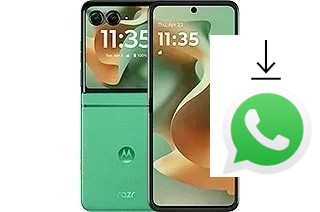 Comment installer WhatsApp dans un Motorola Razr 2025