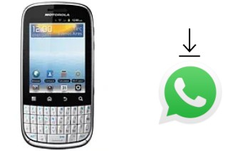 Comment installer WhatsApp dans un Motorola SPICE Key XT317