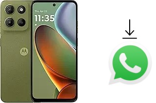 Comment installer WhatsApp dans un Motorola Moto G15 Power