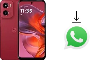 Comment installer WhatsApp dans un Motorola Moto G05