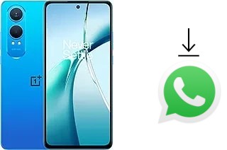 Comment installer WhatsApp dans un OnePlus Nord CE4 Lite