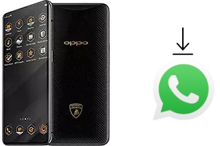Comment installer WhatsApp dans un Oppo Find X Lamborghini
