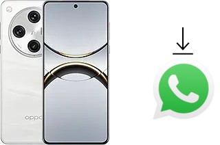 Comment installer WhatsApp dans un Oppo Find X8 Pro