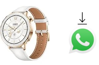 Comment installer WhatsApp dans un Oppo Watch X2 Mini