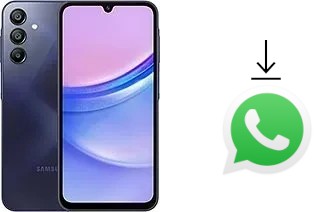 Comment installer WhatsApp dans un Samsung Galaxy A15